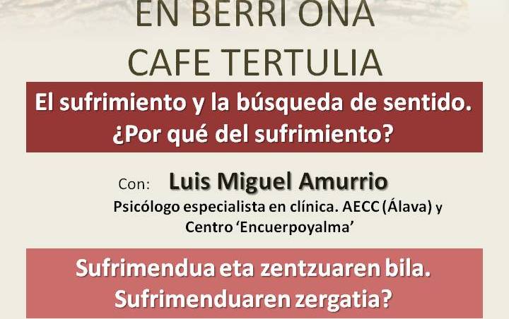 imagen Café Tertulia, 12 Enero con Luis Amurrio